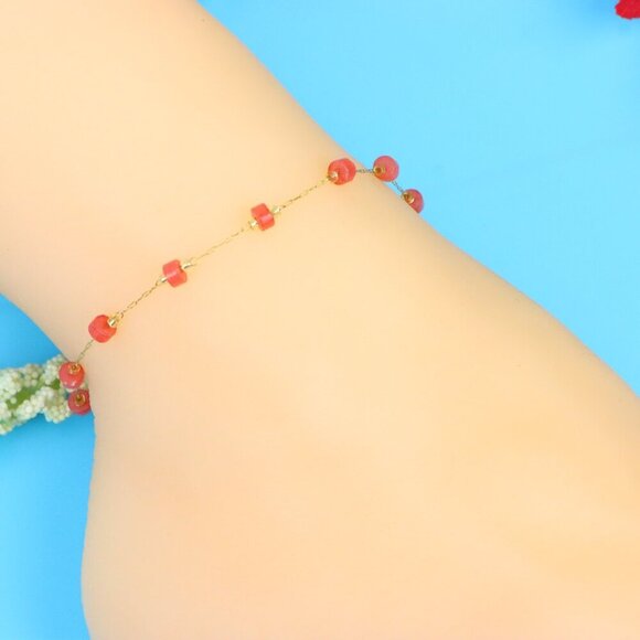 Elegant Handmade Anklet – Perfect for Women & Girls | Ideal Gift Option, DYC1571 - Picture 4 of 7